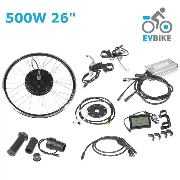 Elektrosada EVBIKE, 36V/48V, 500/750W, zadní 26"