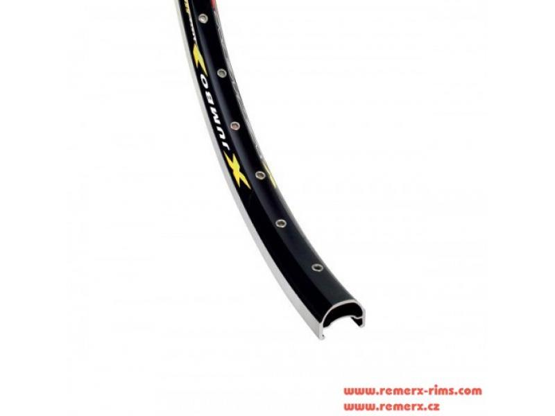 Ráfek Remerx Jumbo 559x23, 2 nýt, 32 děr, černý