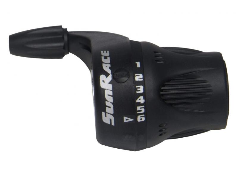 Řadící páky MTB Sunrace Twist 28, pravá - 6 poloh