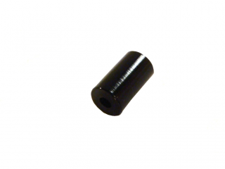 Koncovka brzdového bowdenu kovová černá, 5mm