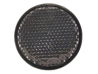 Odrazka bílá 61 mm, přední