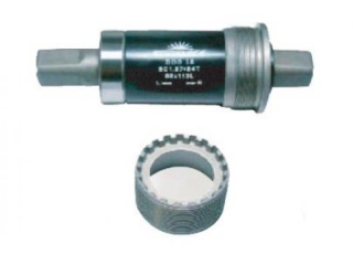 Zapouzdřená středová osa Sunrace S15, 68 x 107mm, BSA Fe