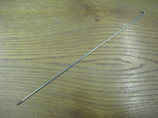 Paprsek Velogross, nerez 302/2mm, stříbrný