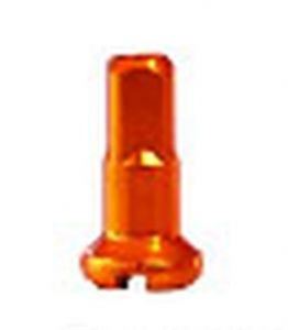 Nipl 2x14mm Spoke Al anodizovaný, oranžový