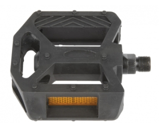 Pedály BMX úzké 1/2" plastové, černé