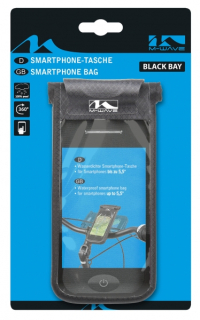 Pouzdro na mobil M-Wave Smartphone Black Bay