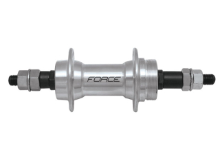 Náboj MTB Force pevný - 5-7kolo zadní, 36 děr stříbrný