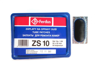 Záplaty Ferdus ZS 10, 50x25mm - 10ks
