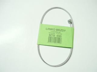 Brzdové lanko MTB pozink, 690mm