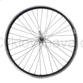 Kolo zapletené 26" - Dragon Line/Al, přední, černé