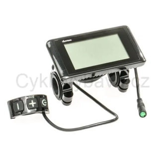 EVBike LCD Displej C961 pro EVBIKE středový pohon 36/48V - plochý