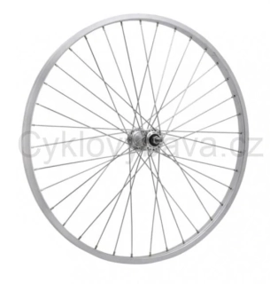 Kolo zapletené 28" Remerx RMX21/Force 5-7 kolo, zadní stříbrné